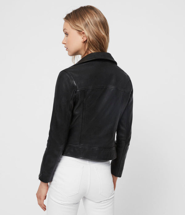 Women's FIA LEATHER BIKER JACKET